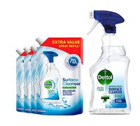 Dettol - Antibacterial Surface Cleanser Spray 750ml + 4 x 550ml Surface Cleanser Refills