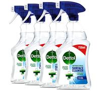 Dettol Antibacterial Surface Cleanser Spray - 750ml (Pack of 4)