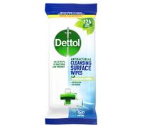 Dettol Antibacterial Surface Cleansing Wipes, 126 Large Wipes