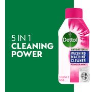Dettol Antibacterial Washing Machine Cleaner Pomegranate Multipack of