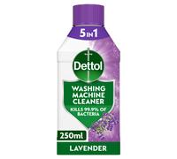 Dettol Antibacterial Washing Machine Cleaner, Removes Limescale, Dirt & Bad Odours, Lavender 250ml