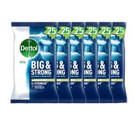 Dettol Big and Strong Bathroom Wipes, 25