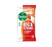 Dettol Big & Strong Kitchen Surface Cleaning Wipes 25s (Pack of 6)