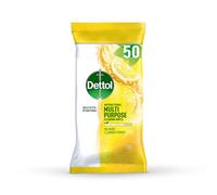 Dettol Antibacterial Multi Purpose Cleaning Wipes Citrus Zest 50 Pk