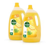 Dettol Citrus Surface Cleaner 2x4L MultiPurpose Antibacterial Disinfectant