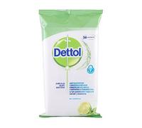 Dettol Cleaning Wipes Surface Cleansing Antibacterial Disinfectant, Lime and Mint Fragrance, Multipack 4 x 36, Total 144 Wipes