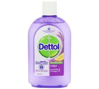 Dettol Disinfectant Liquid 500 ml - Lavender and Orange Oil, Pack of 12