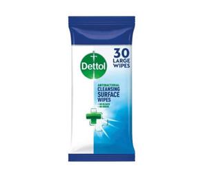 Dettol Disinfectant Wipes 10X30 Pack Of 300