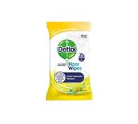 Dettol Antibacterial Floor Wipes Lemon & Lime 10 pcs