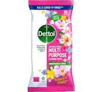 Dettol Flower Power Multipurpose 50 Wipes
