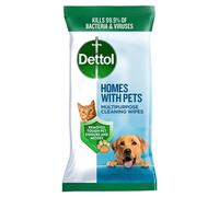 Dettol Homes with Pets 50 Fresh Breeze Multipurpose Cleaning Wipes