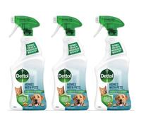 Dettol Homes with Pets Multipurpose Cleaner Spray, Fresh Breeze, 750ml, Pack of 3