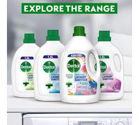 Dettol Laundry Sanitiser,Fresh Cotton Fragrance, Multipack of 4 X 1.5L