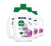 Dettol Laundry Sanitiser Lavender, Laundry Cleanser Aditive, 2.5L x4