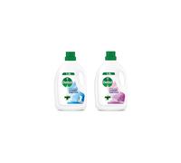 Dettol Laundry Sanitiser, Multipack, 3L (1.5L x 2pck) Lavender and Cotton, 12hr Freshness, Hygienically Clean, Removes Odour, Kills 99.9 Percent of B