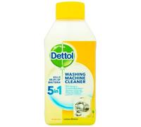 Dettol, Washing Machine Cleaner, Lemon, 250ml, Antibacterial, Removes Bacteria, Odours, Limescale and Hidden Dirt, Lasting Freshness, Kills 99.9 Percent of Bacteria