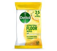 Dettol Extra Large Citrus Antibacterial Floor Wipes 25 Pack - Wilko