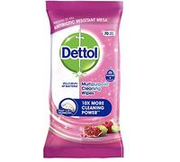 Dettol Multipurpose Cleaning Wipes Pomegranate & Lime 70 Large Wipes