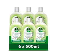 Dettol, Multipurpose Concentrated Disinfectant Liquid, Antibacterial, Eucalyptus and Mint, 3000ml (500ml x 6 pck), Long Lasting Fragrance with Essential oils, Kills 99.9 Percent of Bacteria