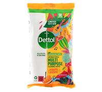 Dettol Fruity Fiesta Antibac Multipurpose Wipes 50 Pack