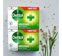 Dettol Original Antibacterial Soap - 1 Twin Pack (2 x 100g)