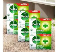 Dettol Original Antibacterial Soap - 3 Twin Pack (6 x 100g)