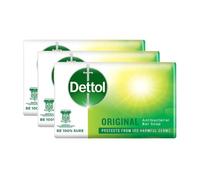 Dettol Original Antibacterial Soap Bar 60g 3 Pack