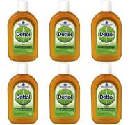 Dettol Original Liquid Antiseptic Disinfectant, 500Ml (Pack Of 6)