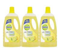 Dettol Power And Fresh Floor Cleaner Lemon, 1L (Pack Of 3)