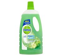 Dettol Power and Fresh Multi Purpose Cleaner Refreshing Green Apple 1 Litre (Pack of 6)