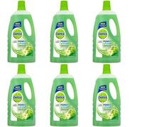 Dettol Power And Fresh Multi Purpose Cleaner, Refreshing Green Apple, 1L (Pack Of 6)