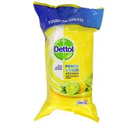 Dettol Power And Fresh Multi-Purpose Wipes, 378 Wipes, Pack Of 3 X 126