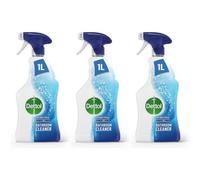 Dettol Power And Pure Antibacterial Bathroom Cleaner Spray 1 L (Pack Of 3)