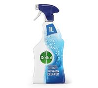 Dettol Power and Pure Antibacterial Bathroom Cleaner Spray, Limescale and Stain remover, Kills 99.9 Percent of Bacteria, 1 L,Package may vary