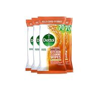 Dettol Power and Pure Kitchen 70 Wipes (Pack of 4)