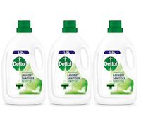 Dettol Sensitive Laundry Cleanser, Antibacterial, Dermatologically Tested 1.5L Pack of 3