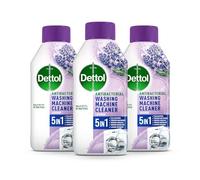 Dettol Washing Machine Cleaner, Lavender, Multipack of 3 X 250ml, Total of 750ml, Washing Machine Mould Remover, Seal Cleaner, Rubber Mould Cleaner, Antibacterial, Disinfectant