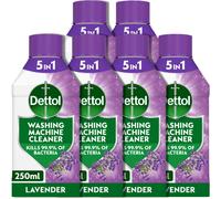 Dettol, Washing Machine Cleaner, Lavender, 1.5L (250ml x 6pck)