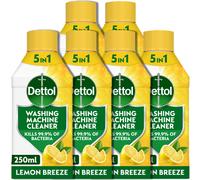 Dettol Washing Machine Cleaner Lemon 15L 250ml x 6pck Antibacterial Removes