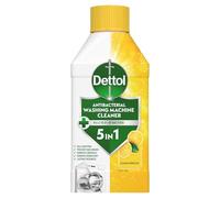 Dettol, Washing Machine Cleaner, Lemon, 250ml, Antibacterial, Removes Bacteria, Odours, Limescale and Hidden Dirt, Lasting Freshness, Kills 99.9 Percent of Bacteria