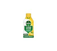 Dettol Washing Machine Cleaner Lemon Scent 250ml Antibacterial Removes Bacteria Bad Odours Limescale and Hidden Dirt Lasting Freshness Kills 999 Per