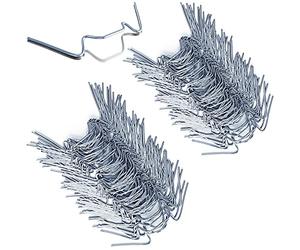 DEUBA 100x Greenhouse Glass Clips Stainless Steel, W Glazing Clips