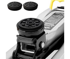 DEUBA® 3x Car Jack Rubber Pad Small Non-Slip For Common Models Trolley Jack Lift Workshop Garage Tire Change