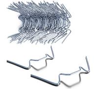 DEUBA® 50x Greenhouse Glass Clips Stainless Steel, W Glazing Clips | 50 Pack Rustproof Greenhouse Clips & W Clips for Glass Greenhouse & Polycarbonate Greenhouse, Greenhouse Accessories