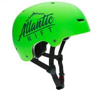 DEUBA® Atlantic Rift Half Shell Kids Cycle Skate Helmet Small | Adjustable Size (3-13 years) | Padded Impact-Resistant Crash Protection | Skateboard, Scooter, BMX | S Green