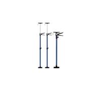 Deuba Building Prop Floor to Ceiling Pole Telescopic Support Set of 2 Height Adjustable Door Frame Strut Expandable Clamps Supporters