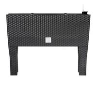 Deuba® Raised Planter Bed | Compact Garden Planter Trough for Tomatoes Carrots Potatoes Chia Seeds and other Vegetables | Birthday Gifts for Women and Men | 30L | Anthracite Grey