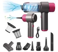 DEUKNICE Handheld Vacuum Cleaner, 10000Pa Powerful Car Vacuum Cleaner, Lightweight Mini Vacuum Cordless Air Duster, Portable Rechargeable Vacuum for Car, Home
