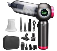DEUKNICE Handheld Vacuum Cleaner, 22000Pa Powerful Car Vacuum Cleaner Cordless, Portable Rechargeable Air Duster, Mini Lightweight Vacuum for Car, Home
