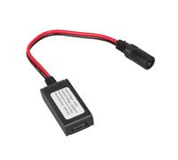 DEUQQD DC5.5x2.1mm Female to USB Quick Charging Adapter Cable Cord Works with Car Battery Solar Panel Power Sources